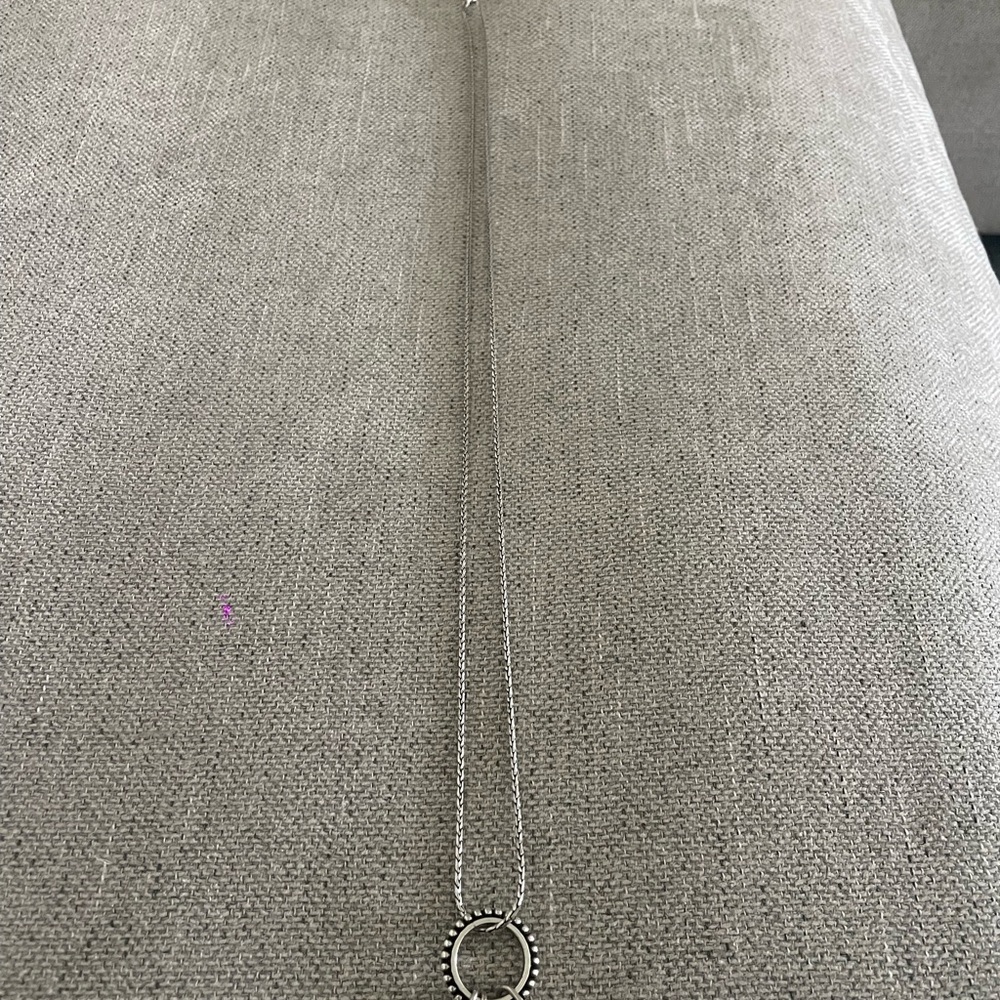 Brighton Silver Necklace Elegant Jewelry Piece